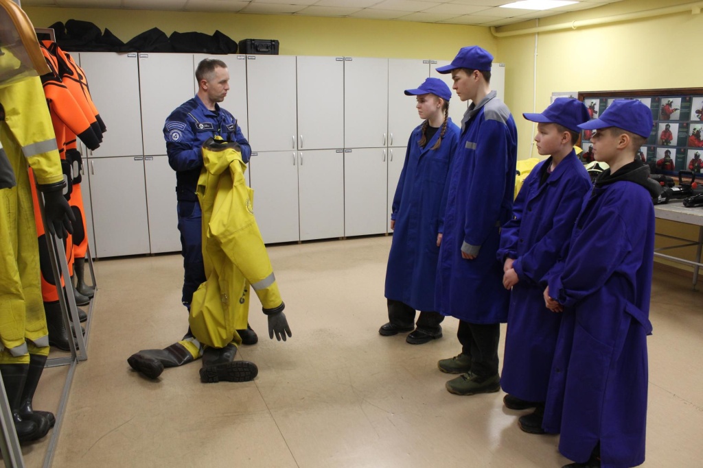 Костюм газоспасателя Глазовского филиала АТЦ Росатома