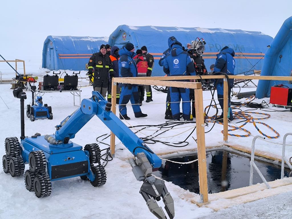 Робототехника Нововоронежскго филиала АТЦ Росатома - Русский лед