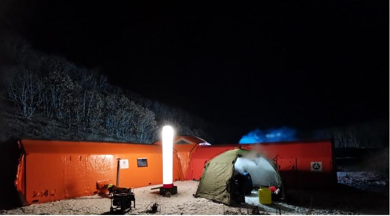 Полевой лагерь Дальневосточного филиала АТЦ Росатома