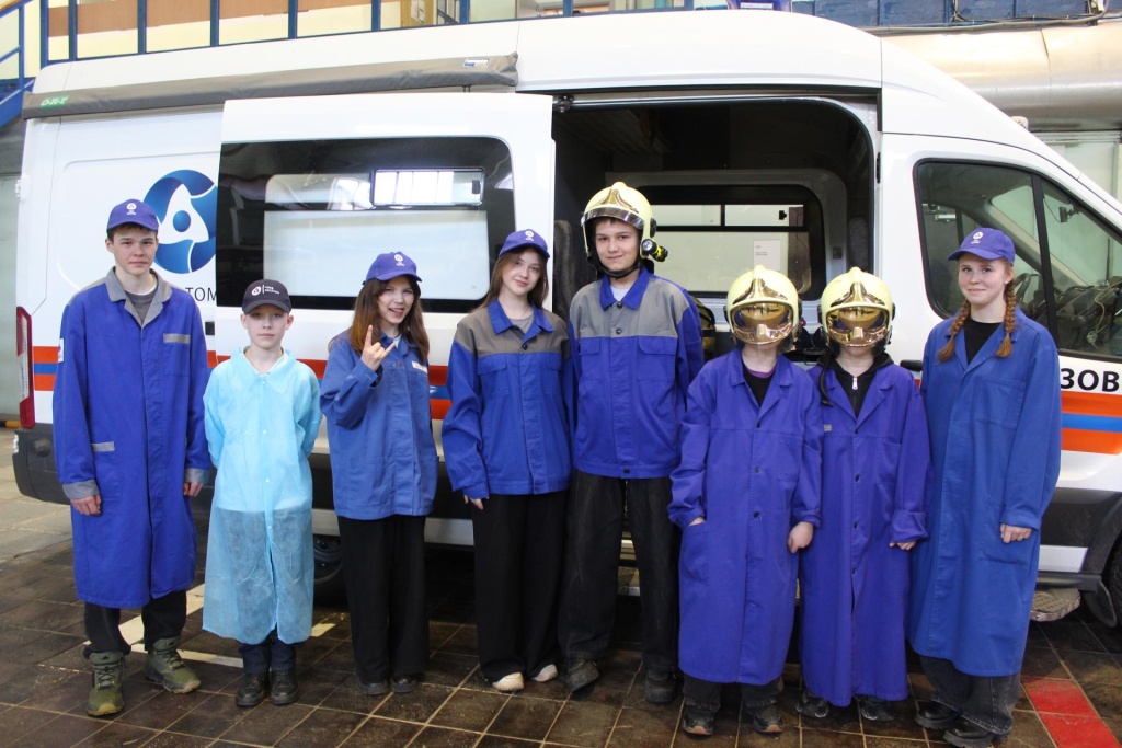 Техтур школьников ЧМЗ в Глазовский филиал АТЦ Росатома