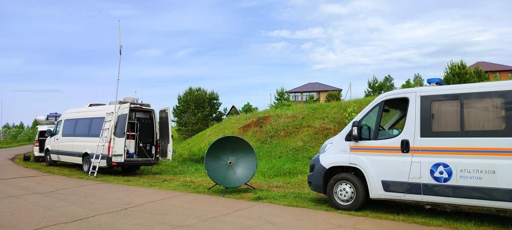 Мобильный узел связи готов к работе