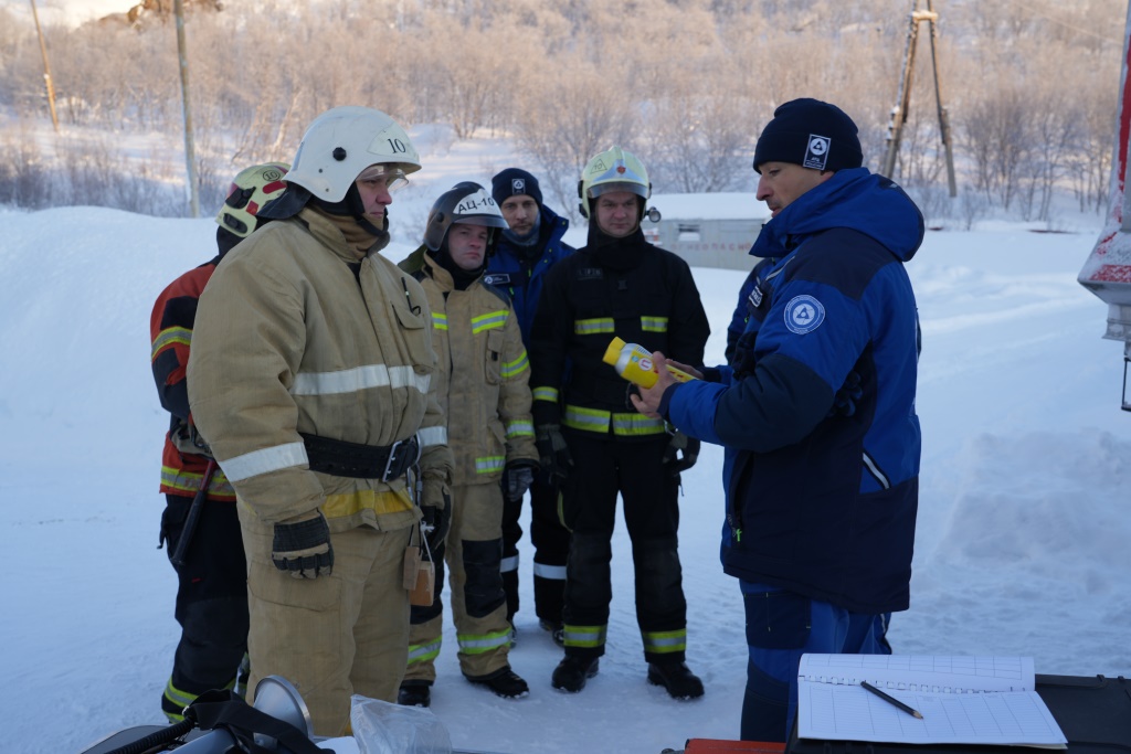Пожарные, МЧС, Мурманский филиал АТЦ Росатома