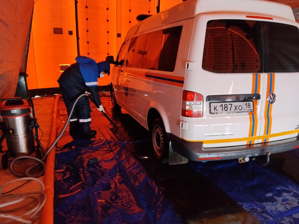 Дезактивация транспорта