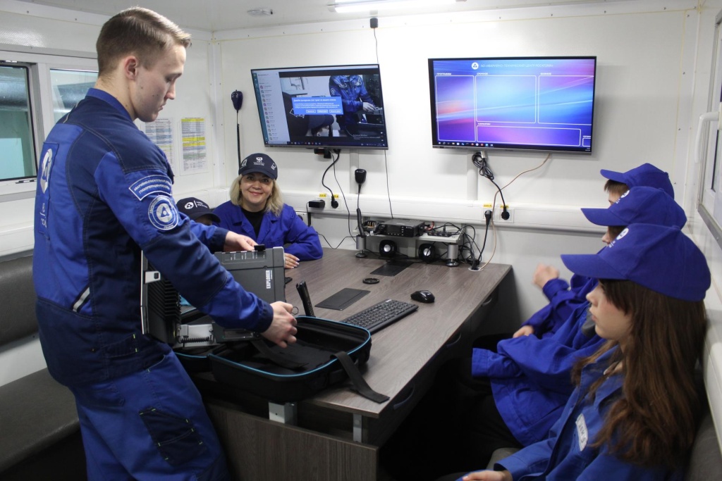 Пункт управления Глазовского филиала АТЦ Росатома