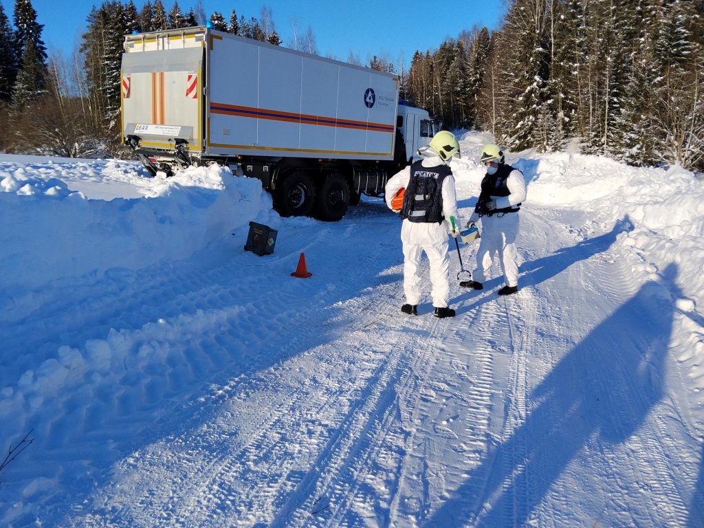 Проведение радиометрической разведки