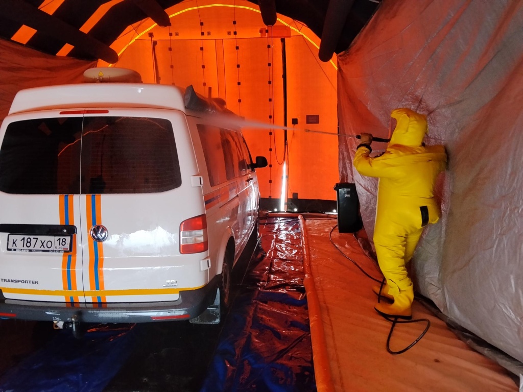 Дезактивация техники