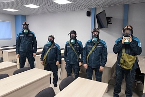 Спасатели ФГУП «СКЦ» повысили квалификацию в учебном центре «Атомспас»