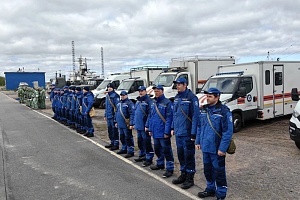 Спасатели Росатома приняли участие в межведомственном учении «Защита-2026»