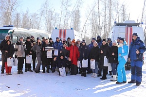 Встреча с воспитанниками из Бобровской школы-интернат № 1 для обучающихся ОВЗ им. И.Я. Пичугина 